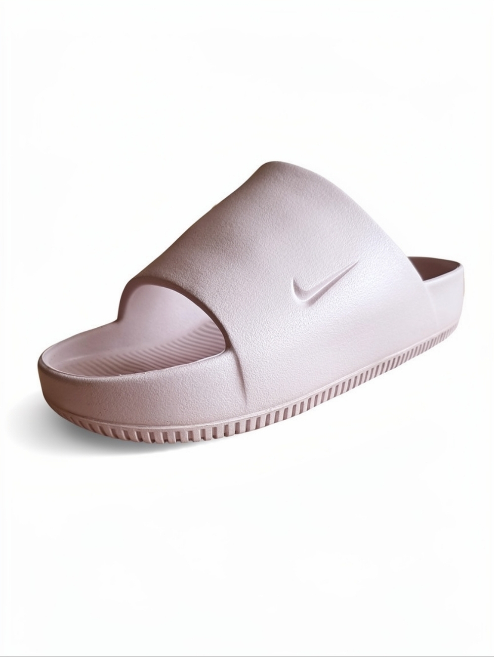 Nike Womens Calm Slides Sandals Size 10 Barely Rose